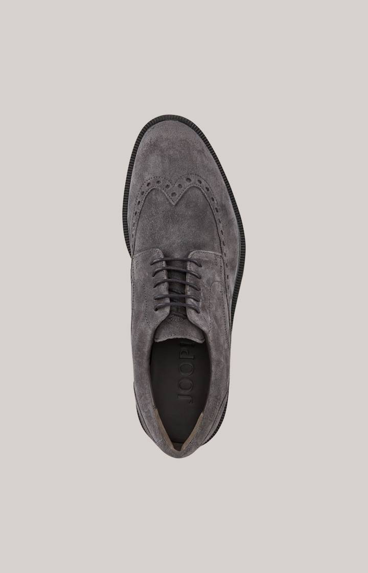 Joop Brogue Lace-up Velluto New Danilo in Dunkelgrau Wochenangebot