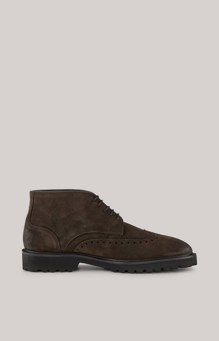 Joop Low Boots Velluto New Danilo in Dunkelbraun Letzte 3 Tage