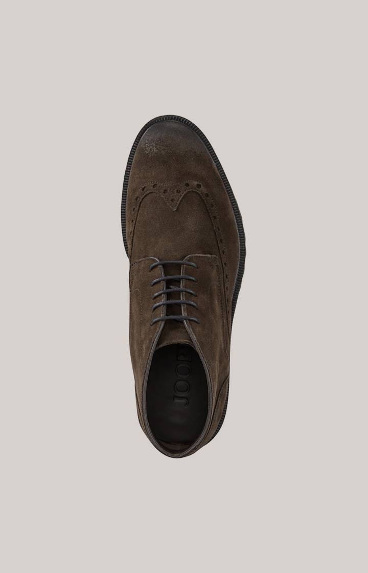 Joop Low Boots Velluto New Danilo in Dunkelbraun Letzte 3 Tage