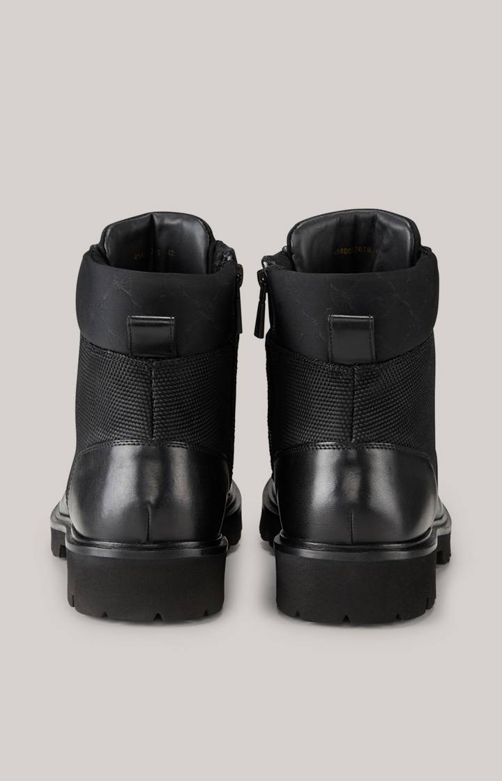 Joop Boots Hektor Tela Stampa in Schwarz Bis zu 65% Rabatt