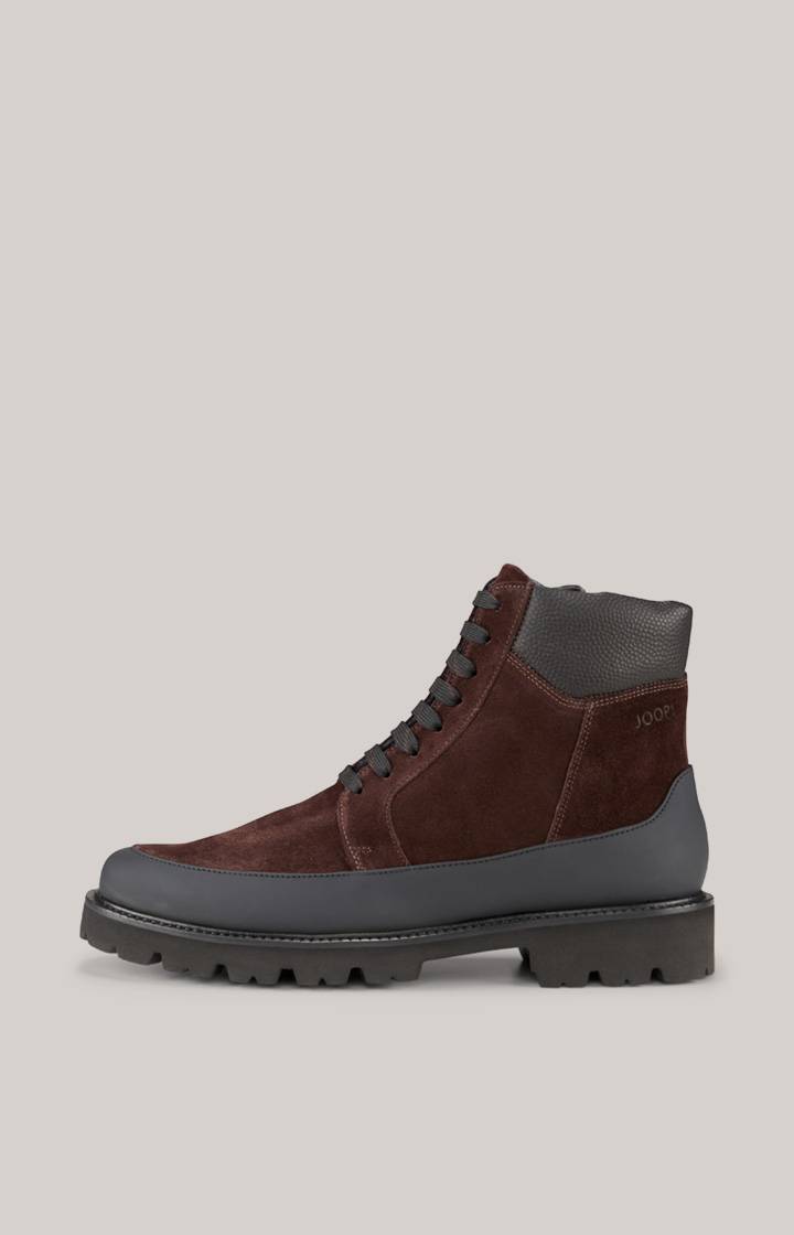 Joop Boots Hektor Velluto Misto in Dunkelbraun Nur für heute
