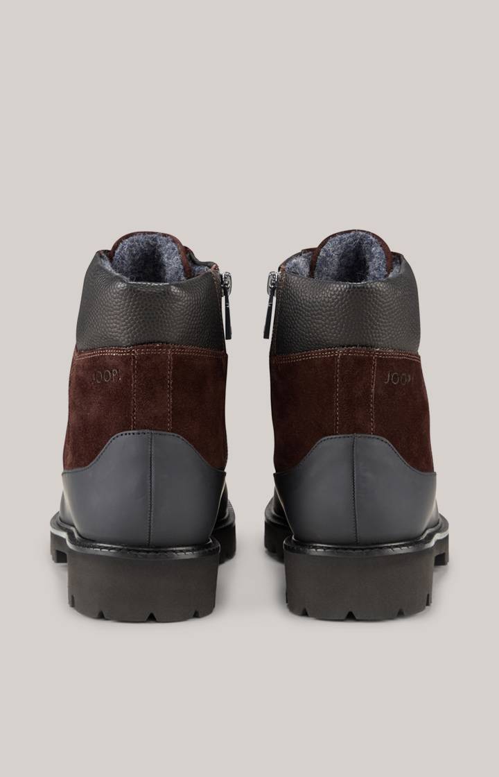 Joop Boots Hektor Velluto Misto in Dunkelbraun Nur für heute