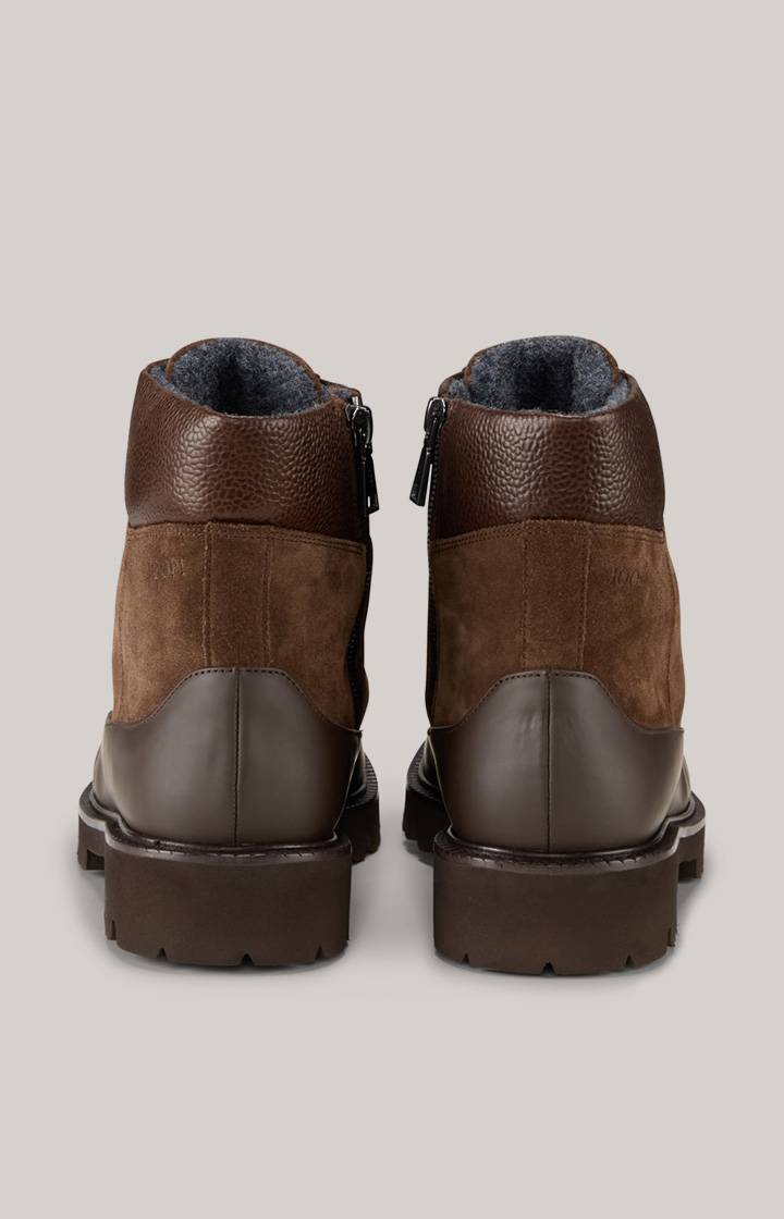 Joop Boots Hektor Velluto Misto in Braun Sonderangebot der Fabrik