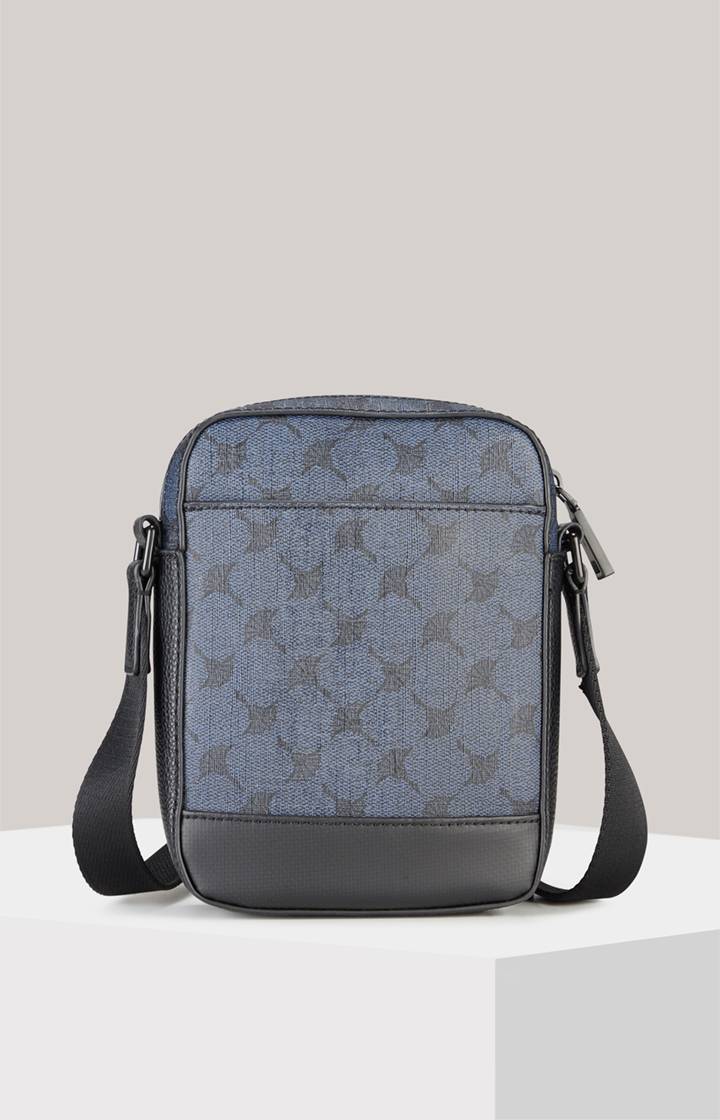 Joop Schultertasche Mazzolino Rafael in Dunkelblau gemustert Riesige Rabatte
