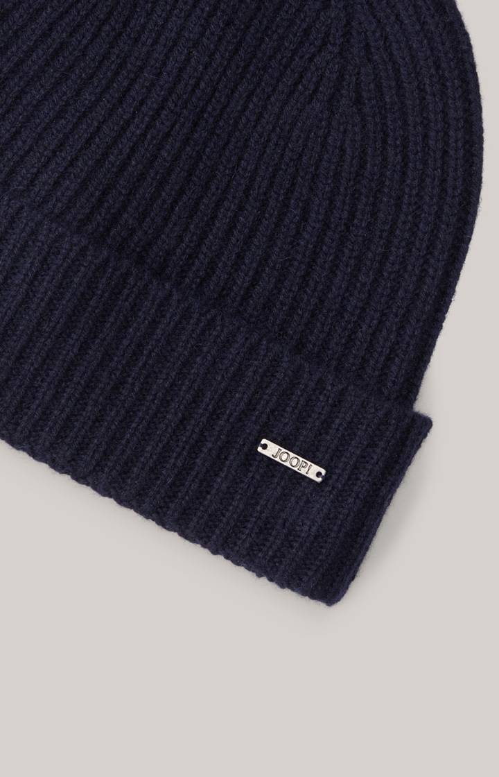 Joop Cashmere-Mütze Fenol in Navy Letzte 3 Tage