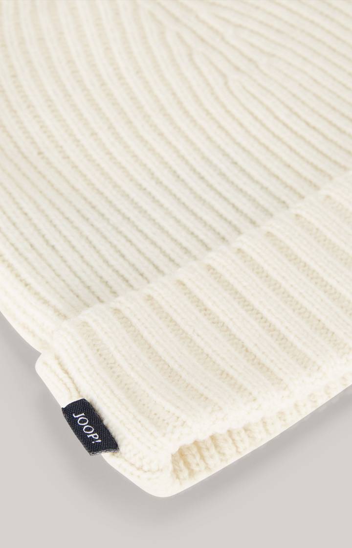 Joop Strick-Mütze Francis in Offwhite 50% Rabatt mit kostenlosem Versand