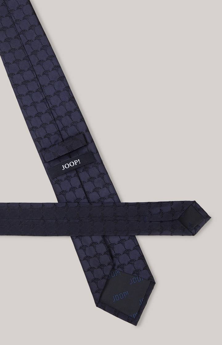 Joop Cornflower Seiden-Krawatte in Navy gemustert Letzter Tag