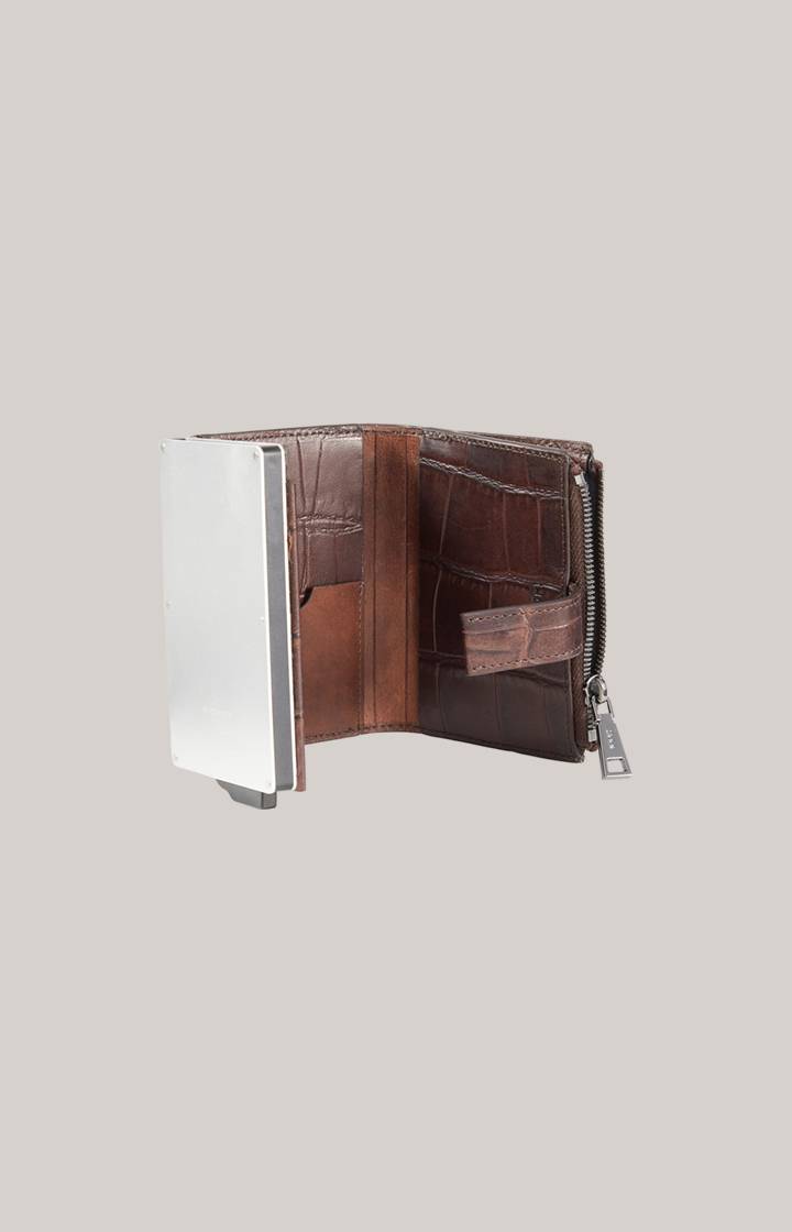 Joop Karten-Etui Fano C-Four E-Cage in Dunkelbraun Schlussverkauf