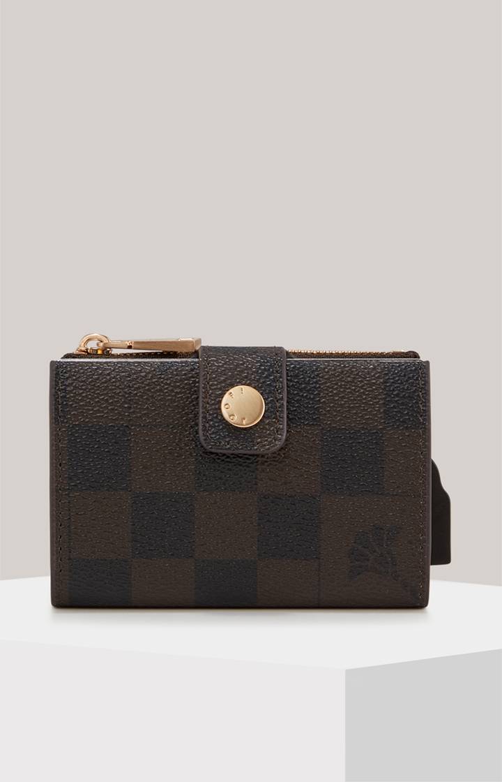 Joop Karten-Etui Cortina Piazza C-Four in Dunkelbraun Blitzverkäufe