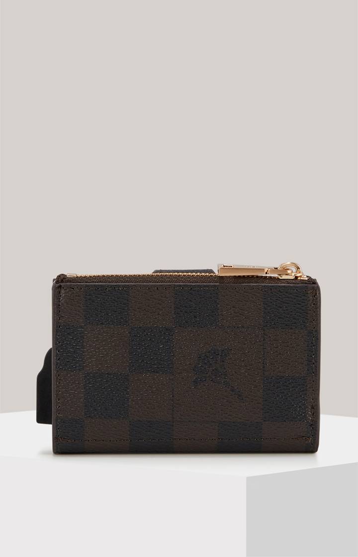Joop Karten-Etui Cortina Piazza C-Four in Dunkelbraun Blitzverkäufe