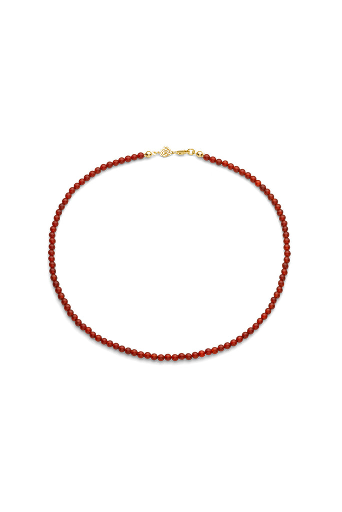 JUKSEREI ROSE CARNELIAN NECKLACE Outlet