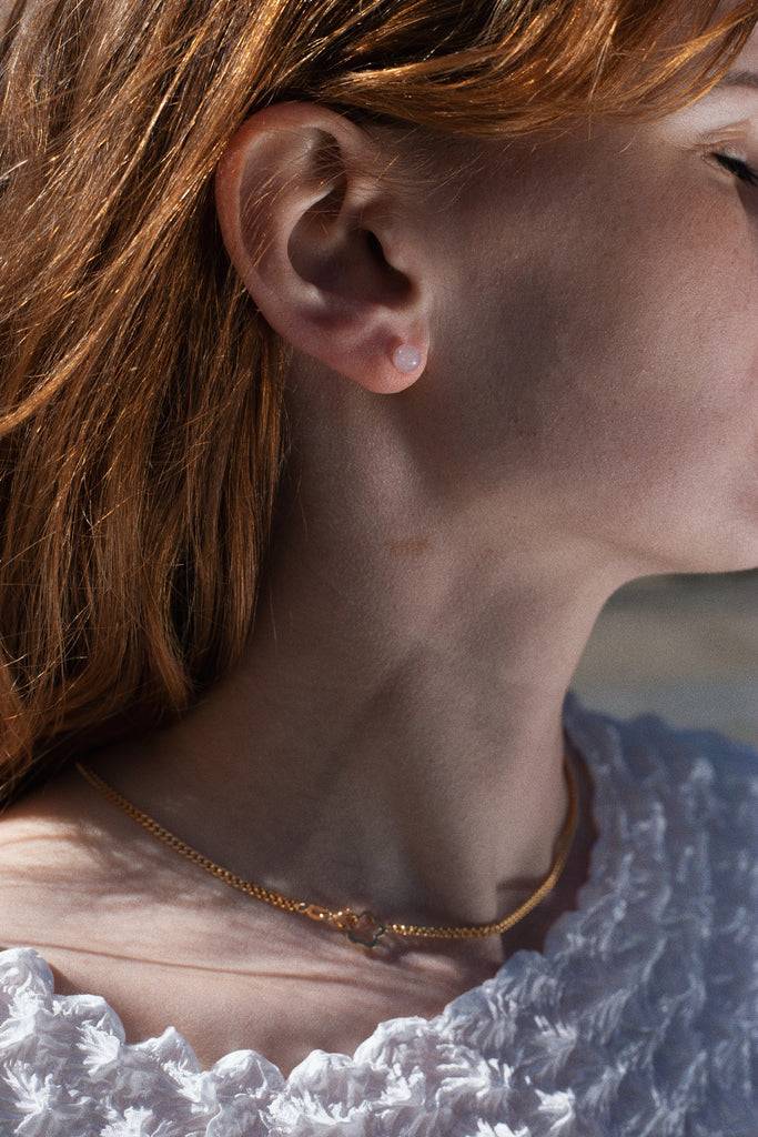 JUKSEREI DAWN EAR STUDS BIG Vierteljährliche Förderung
