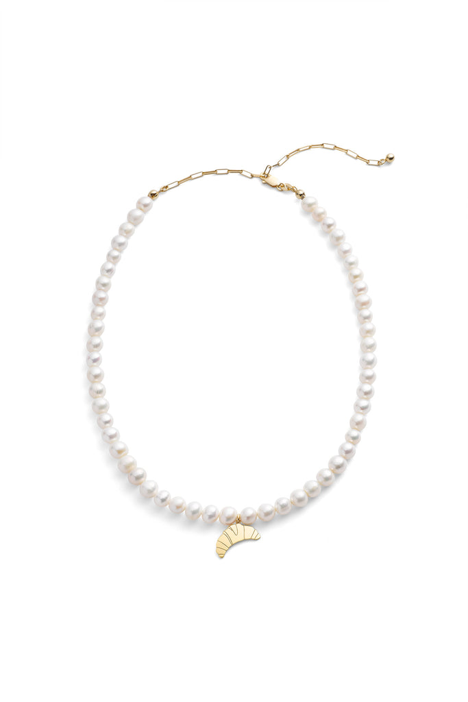 JUKSEREI CROISSANT PEARL NECKLACE Blitzverkäufe