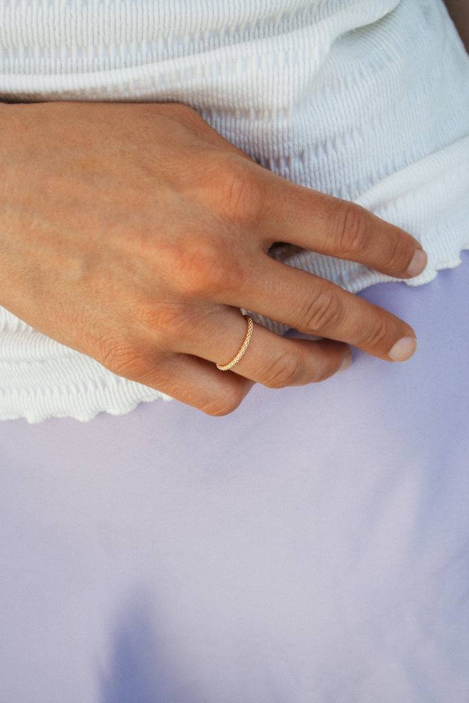 JUKSEREI ACORN RING Super Rabatt