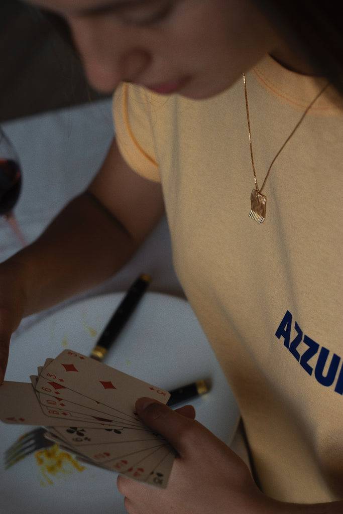 JUKSEREI AMORE STORE · AZZURRO T-SHIRT Fabrikverkauf