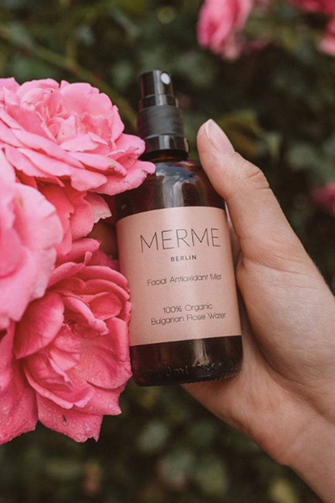 JUKSEREI MERME · ORGANIC ROSE WATER SPRAY 100ML Kostenloser Versand