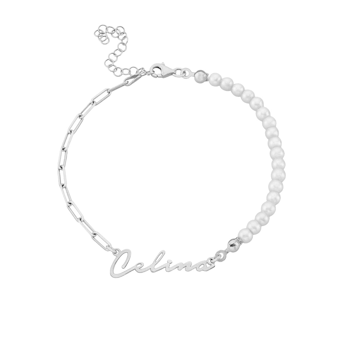 Kardelen Chic ID Armband - 925 SILBER Zeitbegrenzte Promotion