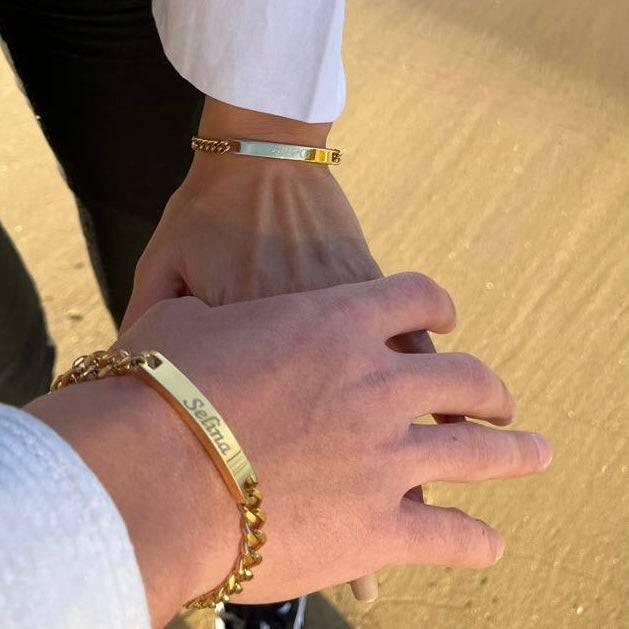 Kardelen ID-PARTNERARMBAND MIT GRAVUR Outlet