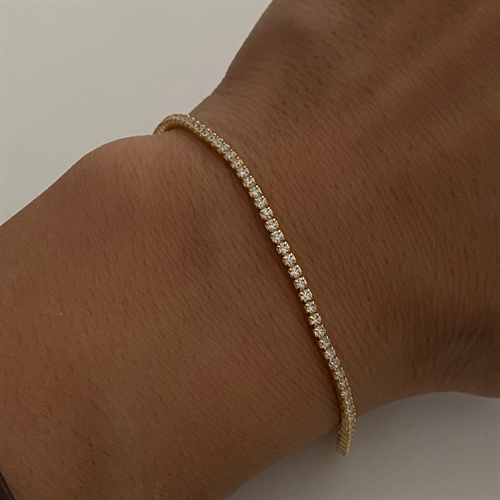 Kardelen Iced-Out Armband - 925 SILBER Blitzangebot