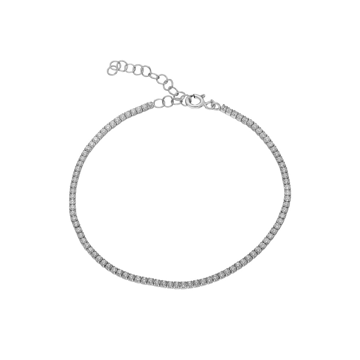 Kardelen Iced-Out Armband - 925 SILBER Blitzangebot