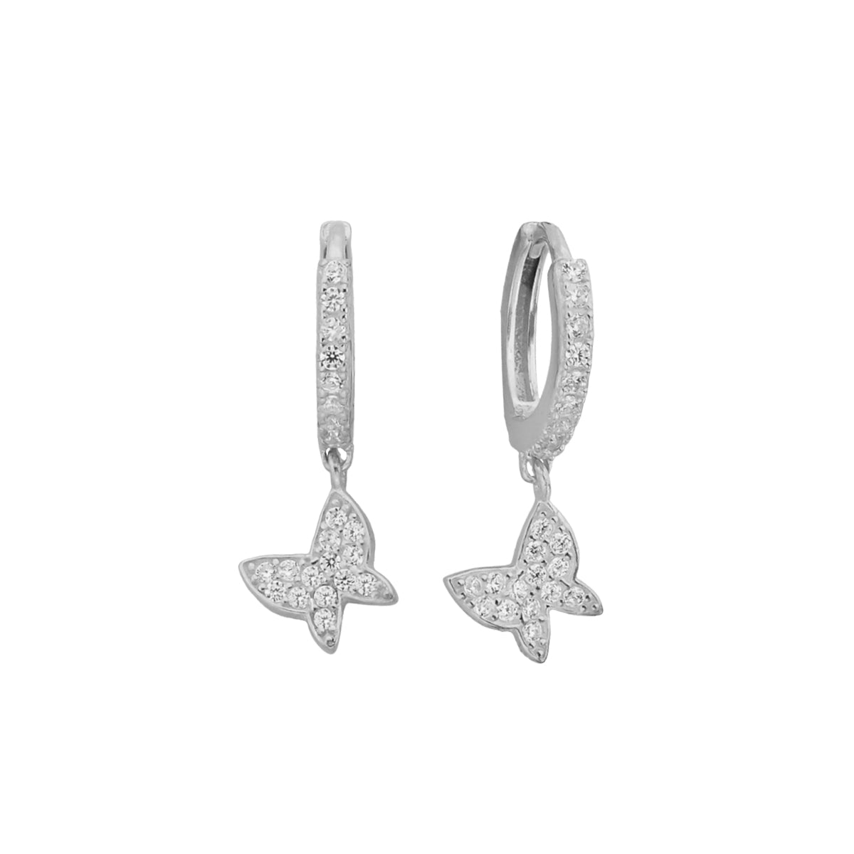 Kardelen Butterfly Model 2 Ohrring - 925 SILBER Letzte 3 Tage