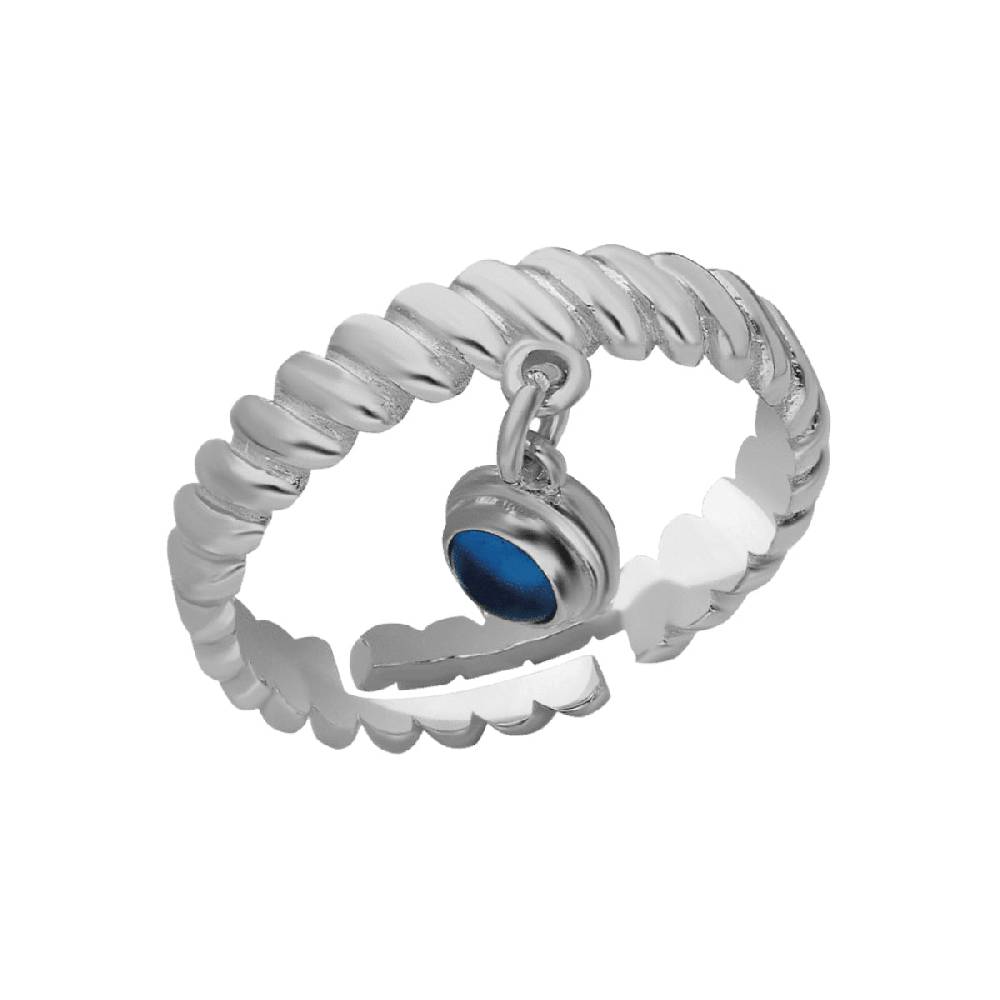 Kardelen Burma Nazar Ring - 925 SILBER Sonderangebot