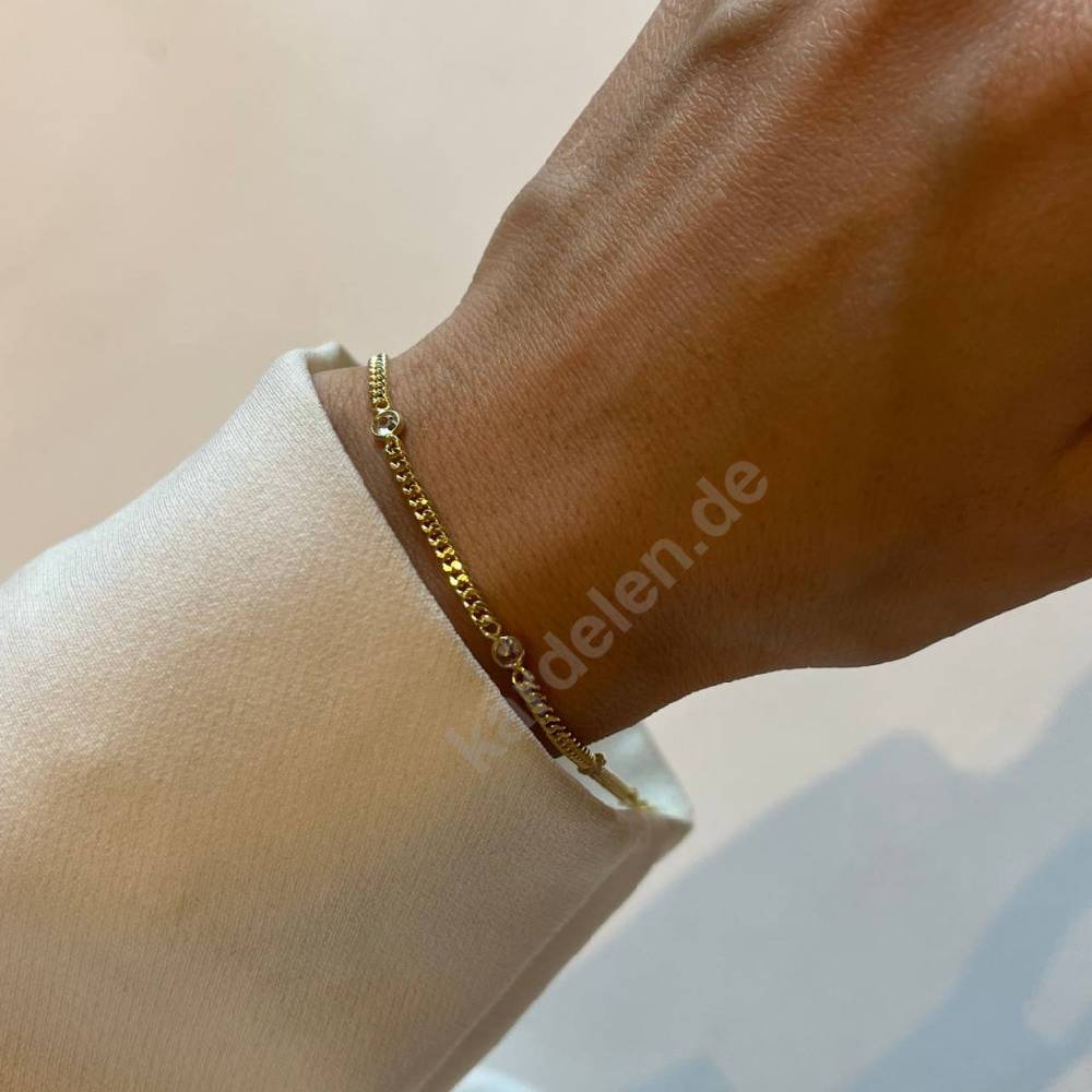 Kardelen 5 STEIN ARMKETTE - 925 SILBER Flash Sale
