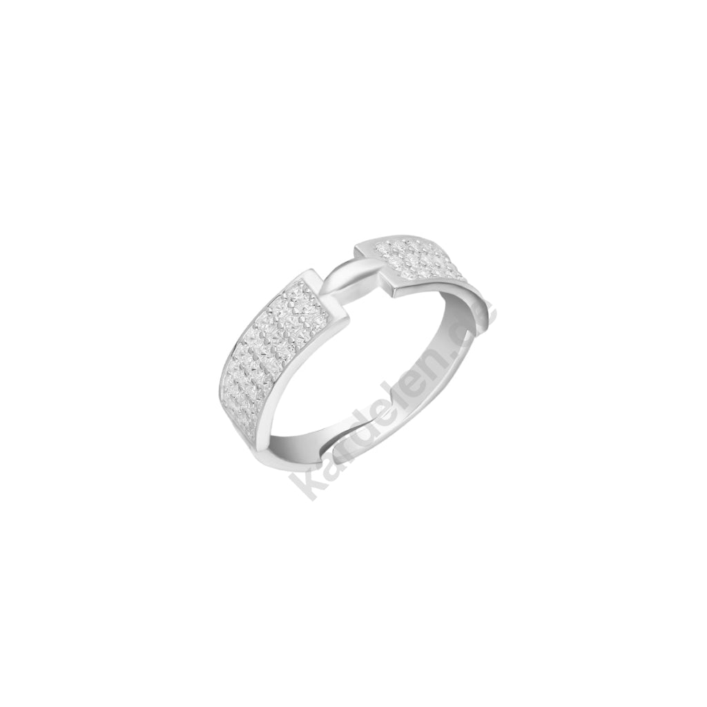 Kardelen Haylie Zirkonia Ring - 925 SILBER Begrenztes Angebot