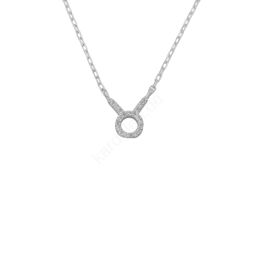 Kardelen STERNZEICHEN ZIRKONIA HALSKETTE - 925 SILBER Bis zu 50% Rabatt