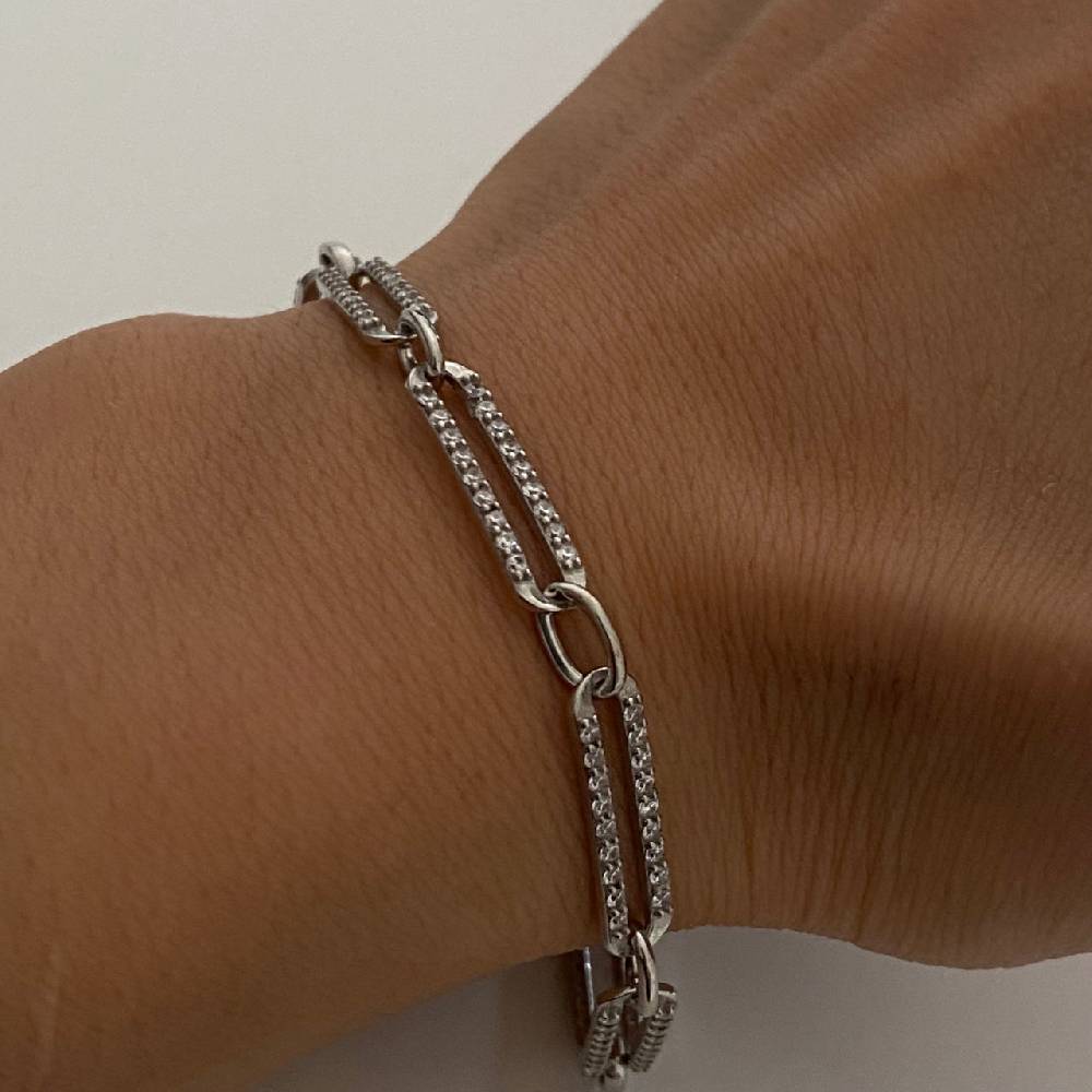Kardelen Anker Armband - 925 SILBER Muttertagsangebot
