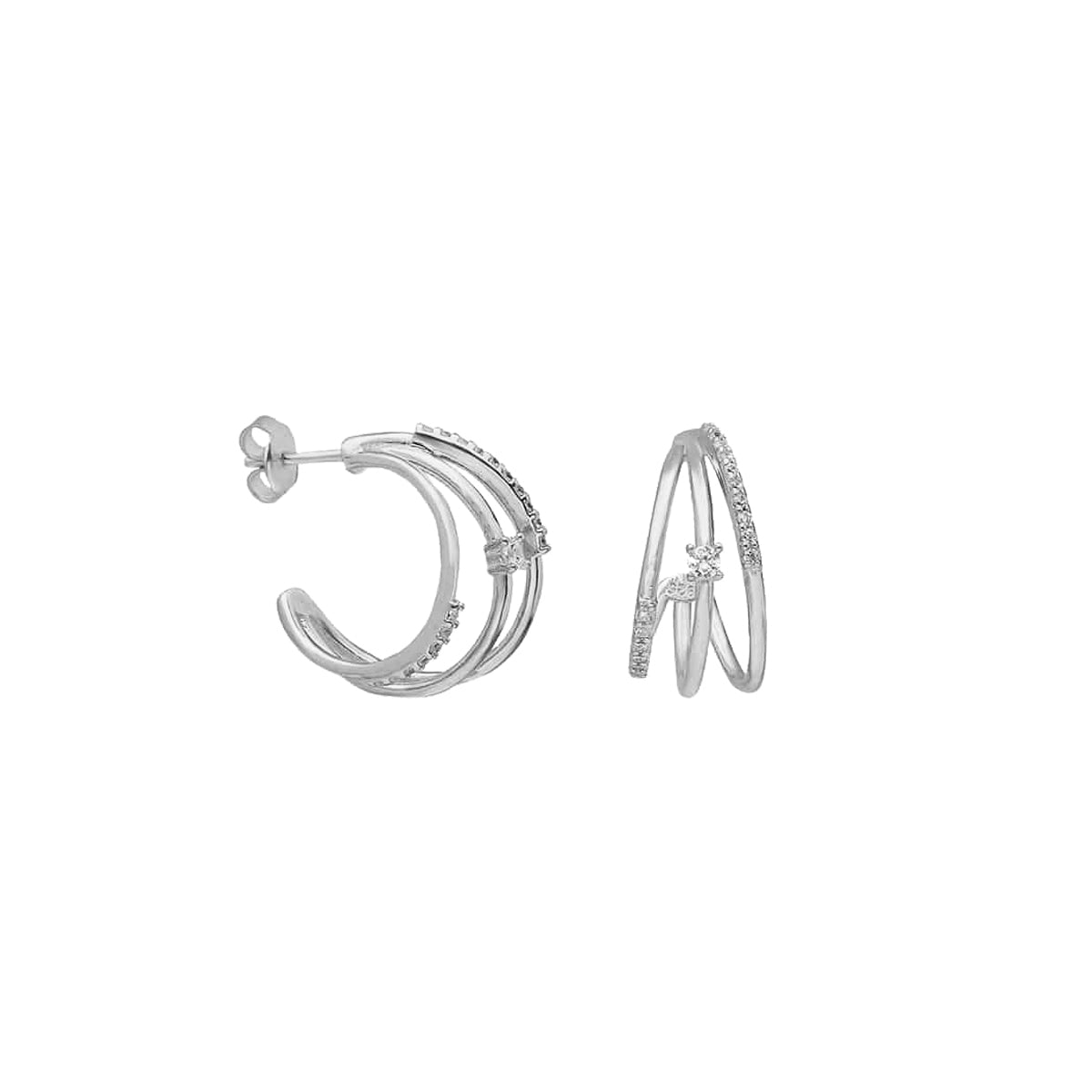 Kardelen Trois Rayons Ohrring - 925 SILBER Zeitlich begrenztes Angebot