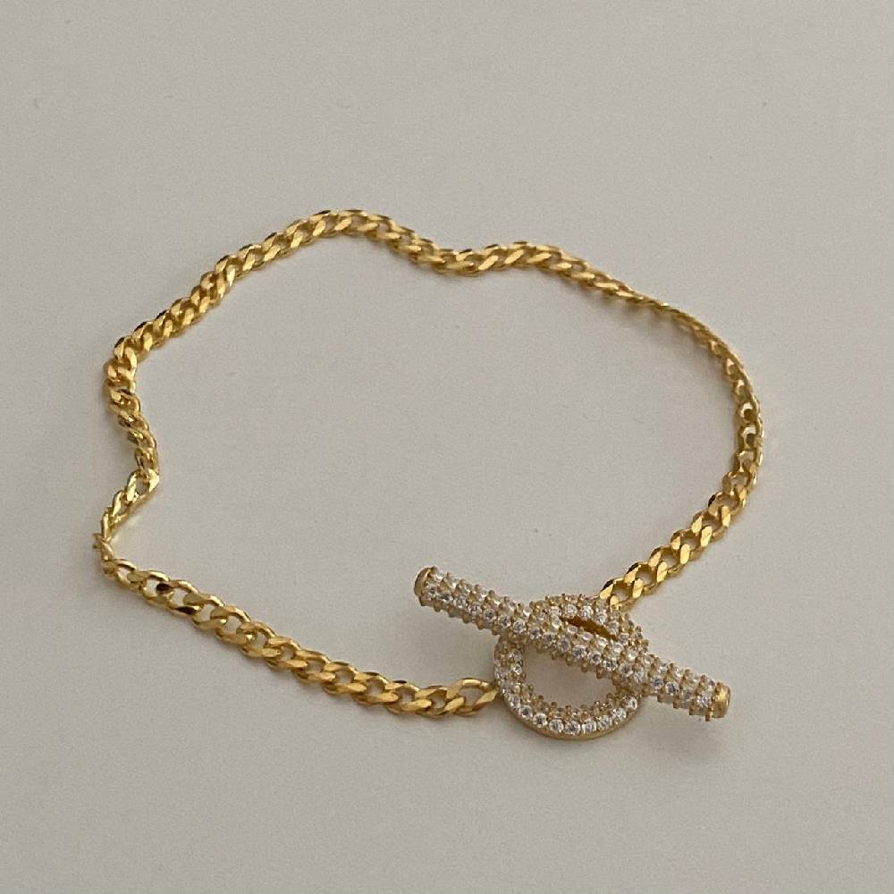 Kardelen Lovin Armkette - 925 SILBER Große Rabatte