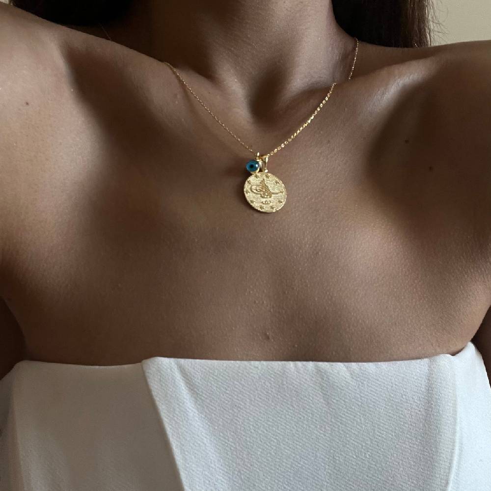 Kardelen Resat Kette mit Nazarauge - 925 SILBER Bis zu 50% Rabatt