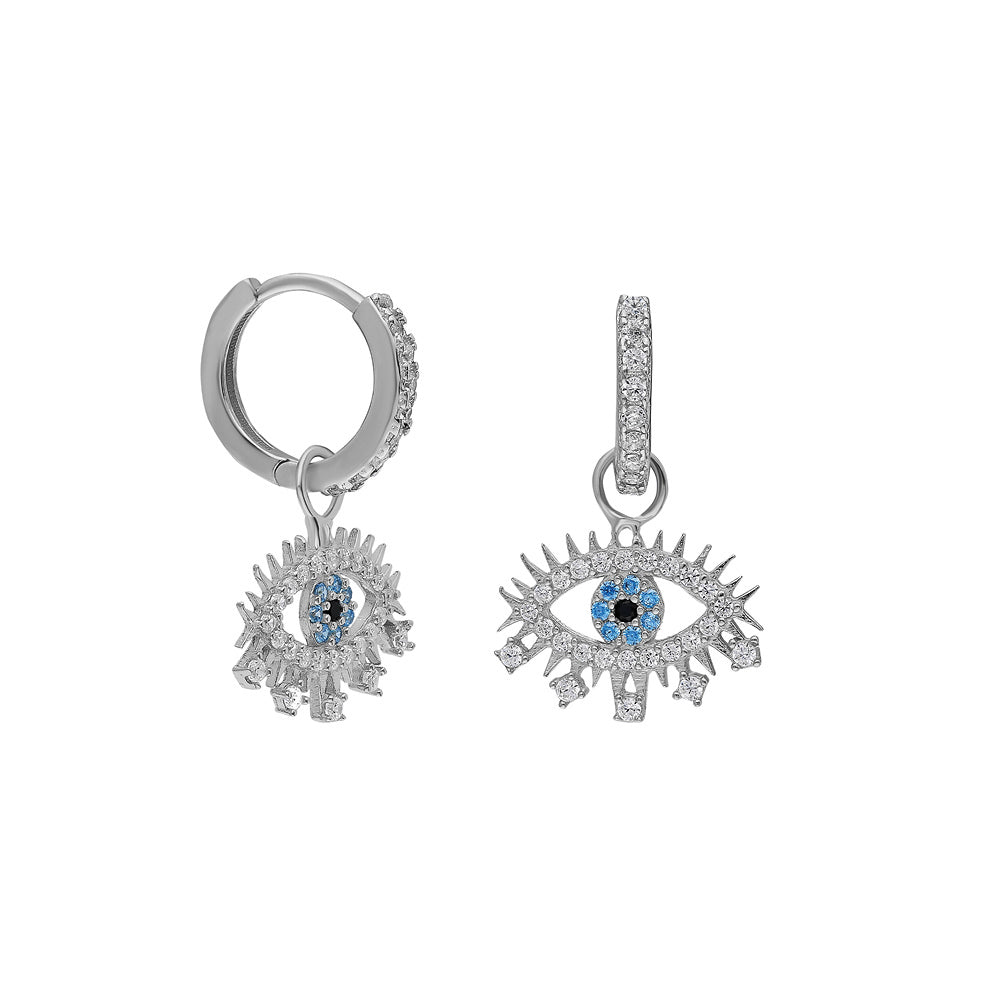 Kardelen Eye Effect Model 1 Ohrring - 925 SILBER Nur noch ein Tag übrig