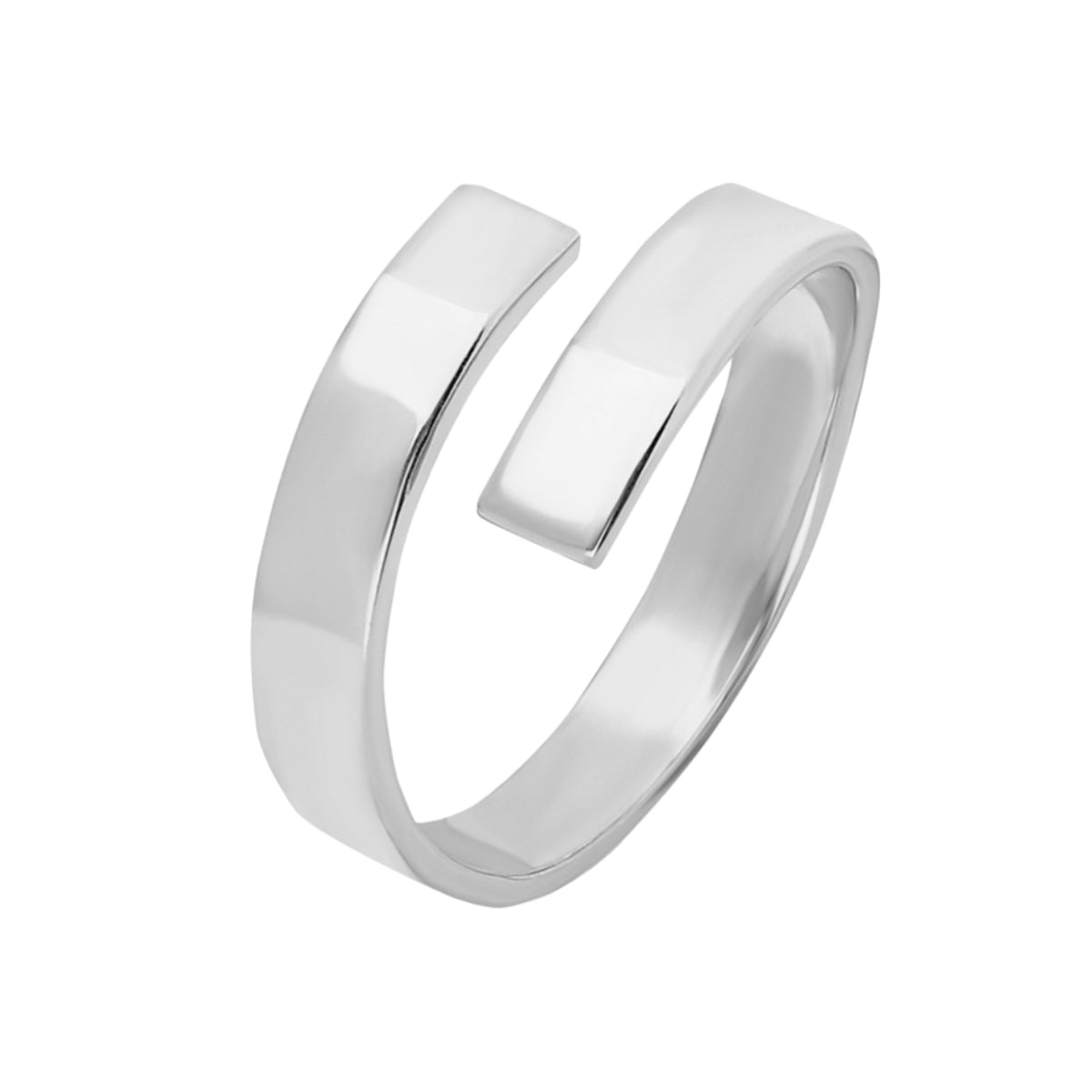 Kardelen 2er Namens Ring - 925 SILBER Lagerräumung