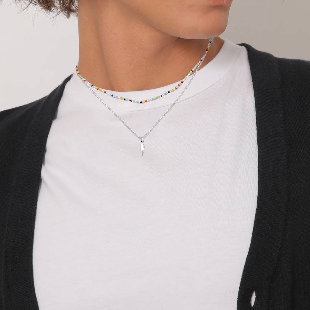 ﻿Kuzzoi Layer-Halskette Blitz Beads Begrenzte Freigabe