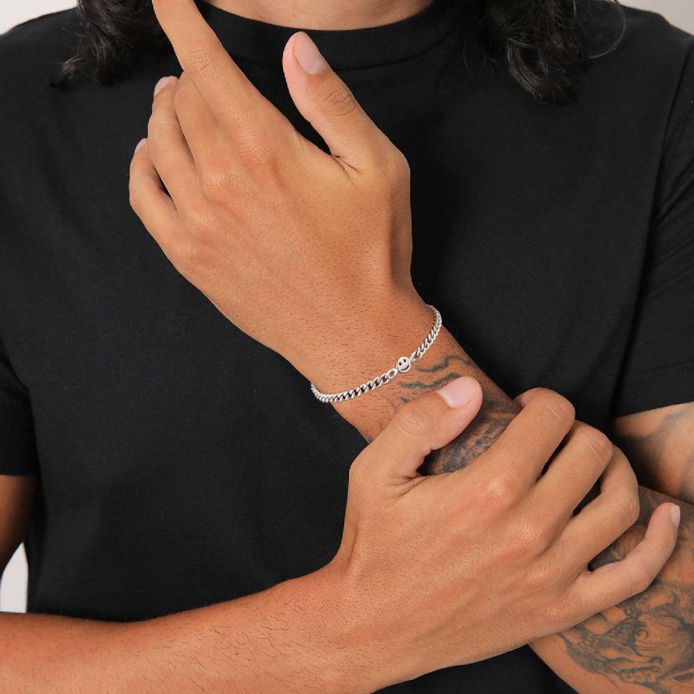 Kuzzoi Panzer-Armband mit Smiling Face JETZT KAUFEN