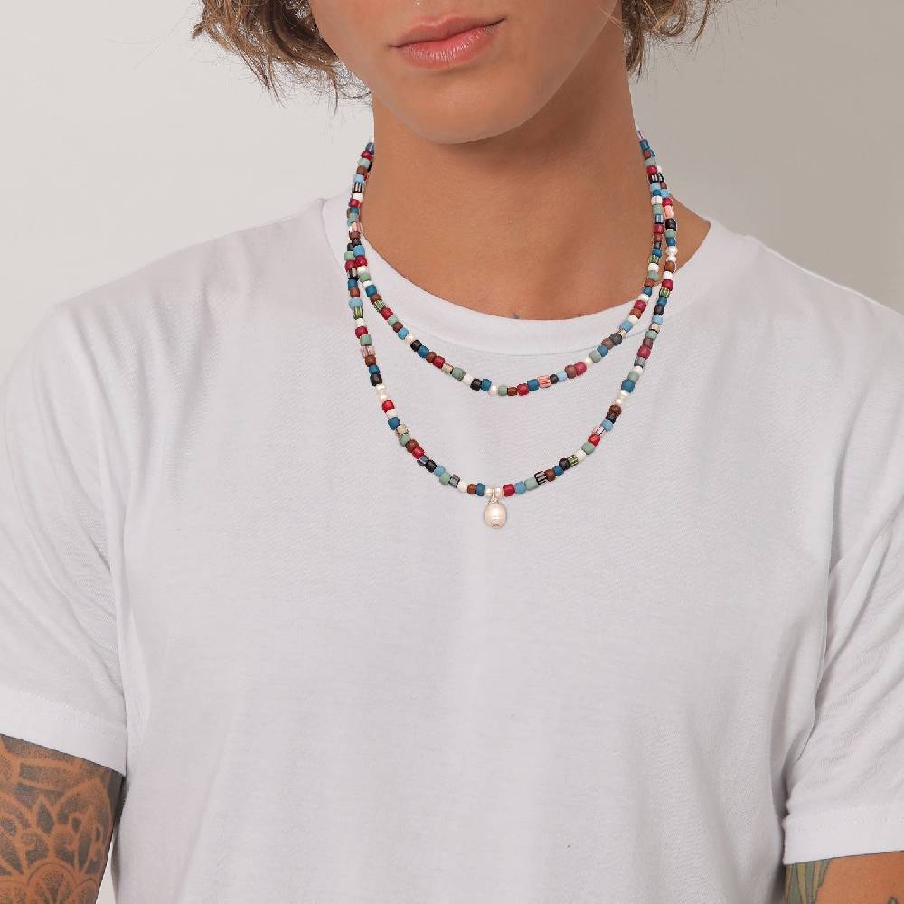 Kuzzoi Layer-Halskette Beads Bis zu 50% Rabatt