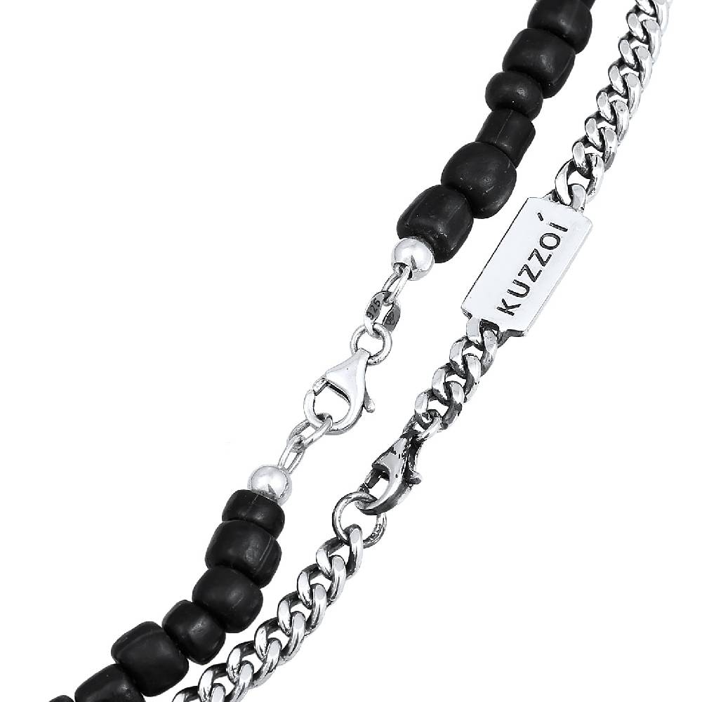 Kuzzoi Panzer-Halskette Layer | Glasperlen Discount Store für neue Produkte