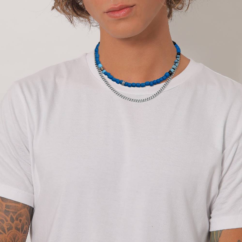 Kuzzoi Panzer-Halskette Layer | Glasperlen Discount Store für neue Produkte