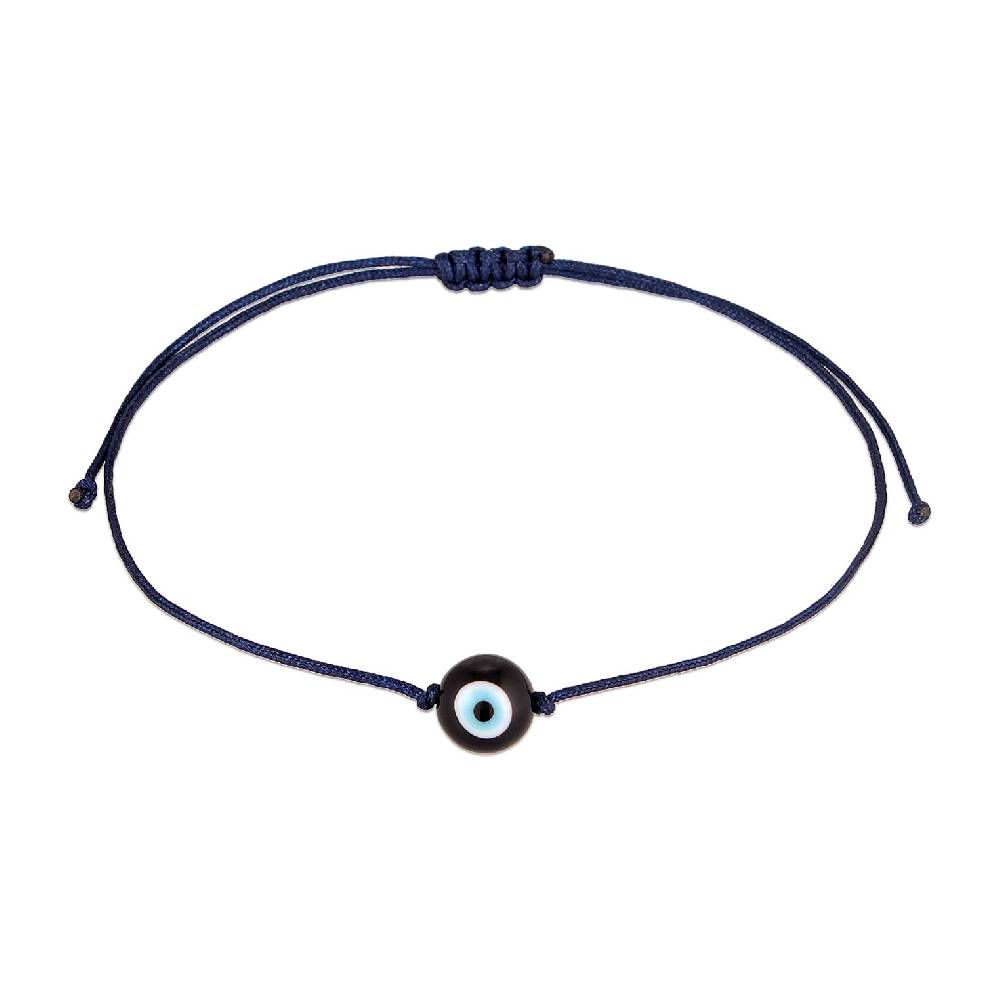 Kuzzoi Armband Evil Eye | Nylon (Blau) 50% Rabatt mit kostenlosem Versand