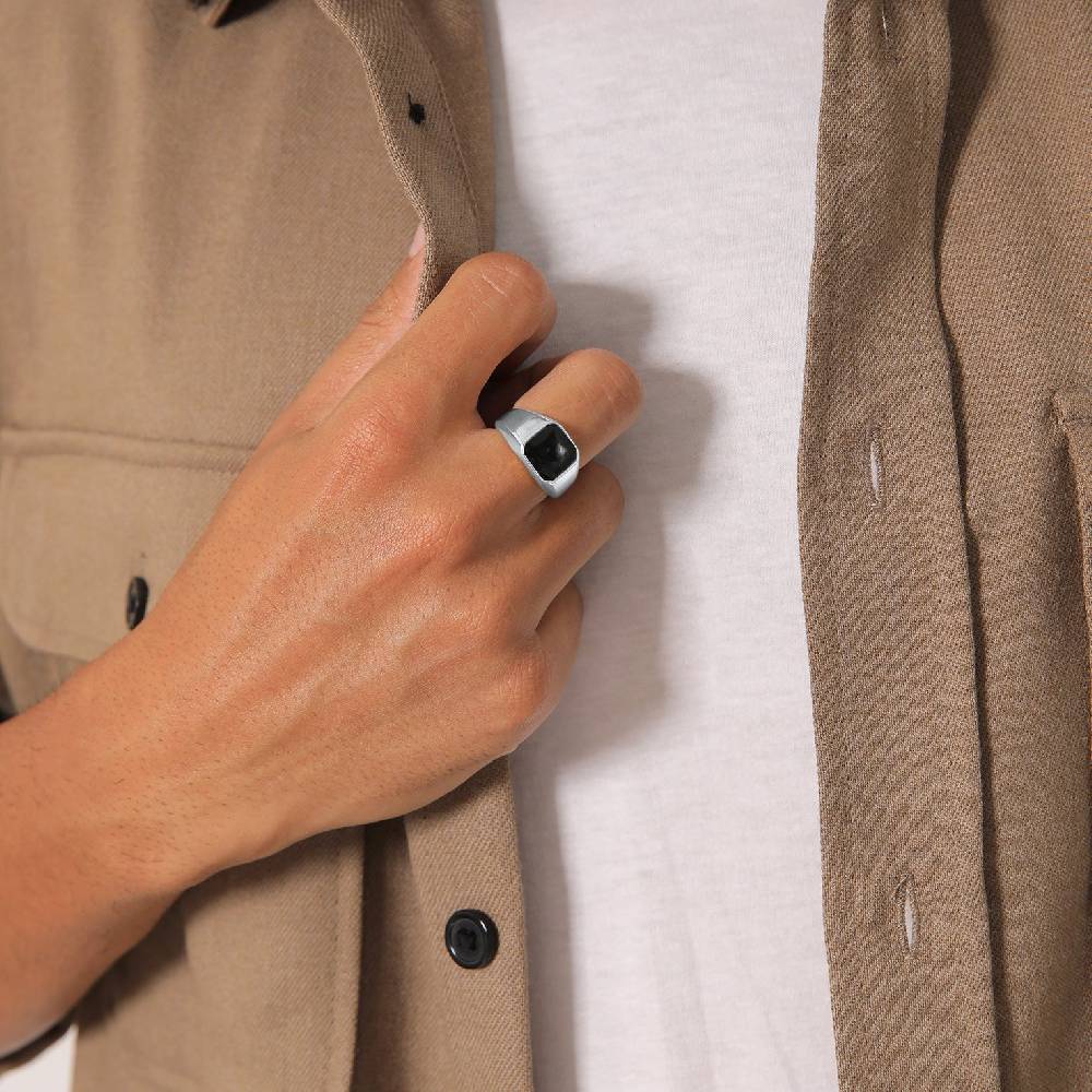Kuzzoi Siegelring Trend | Emaille Clearance-Verkauf