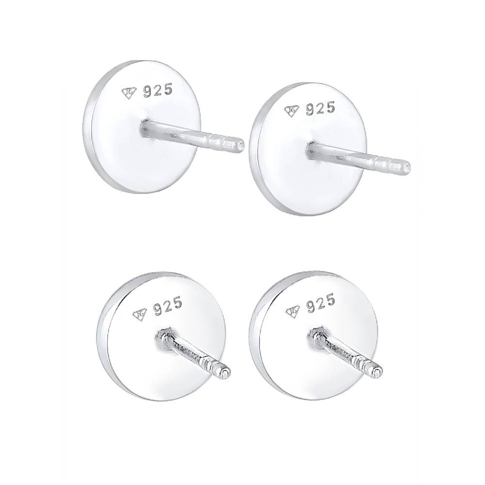 Kuzzoi Ohrringset Geo Rund | Emaille 50% Rabatt für begrenzte Zeit