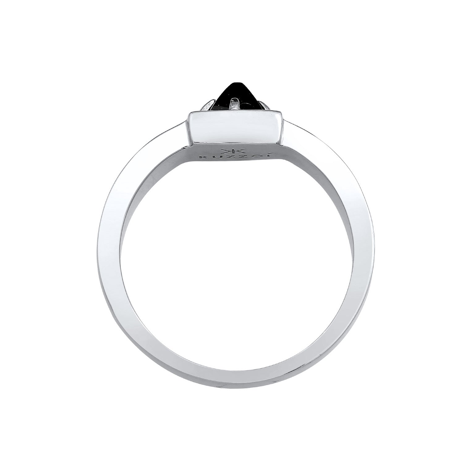 Kuzzoi Bandring Pyramide | Onyx (Schwarz) Outlet
