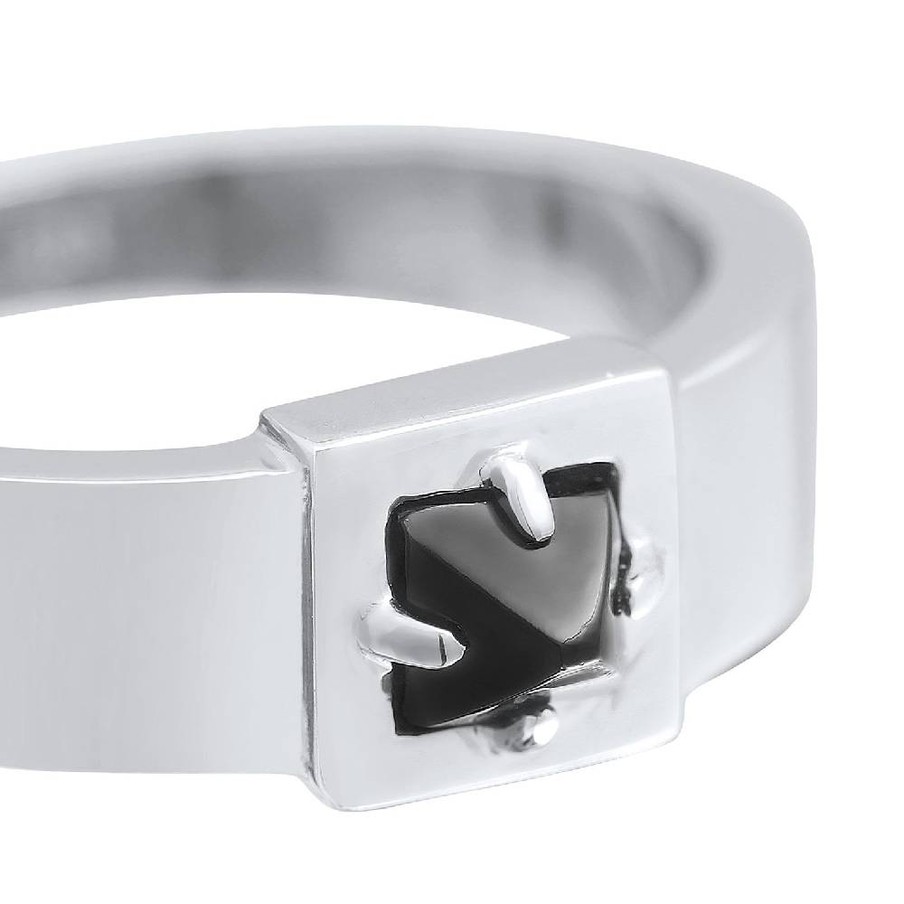Kuzzoi Bandring Pyramide | Onyx (Schwarz) Outlet
