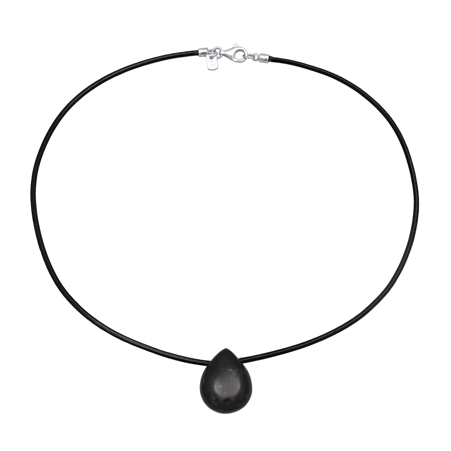 Kuzzoi Choker Tropfen | Satin, Onyx (Schwarz) Günstiger Verkauf