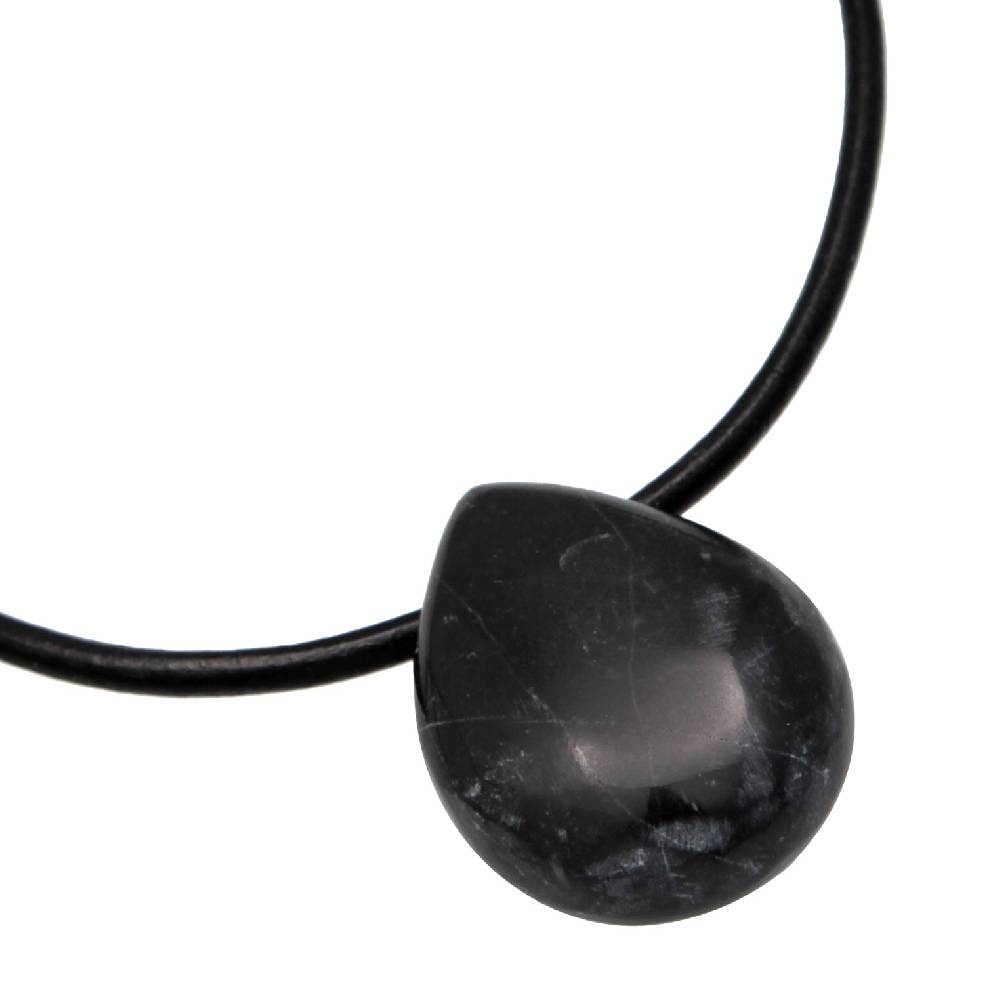 Kuzzoi Choker Tropfen | Satin, Onyx (Schwarz) Günstiger Verkauf