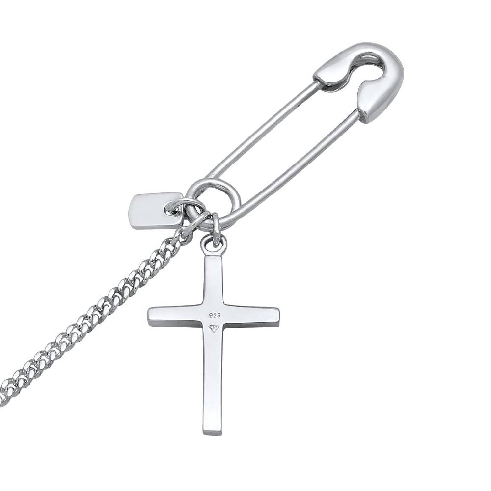 Kuzzoi Kragenkette Kreuz Zeitlich begrenztes Angebot