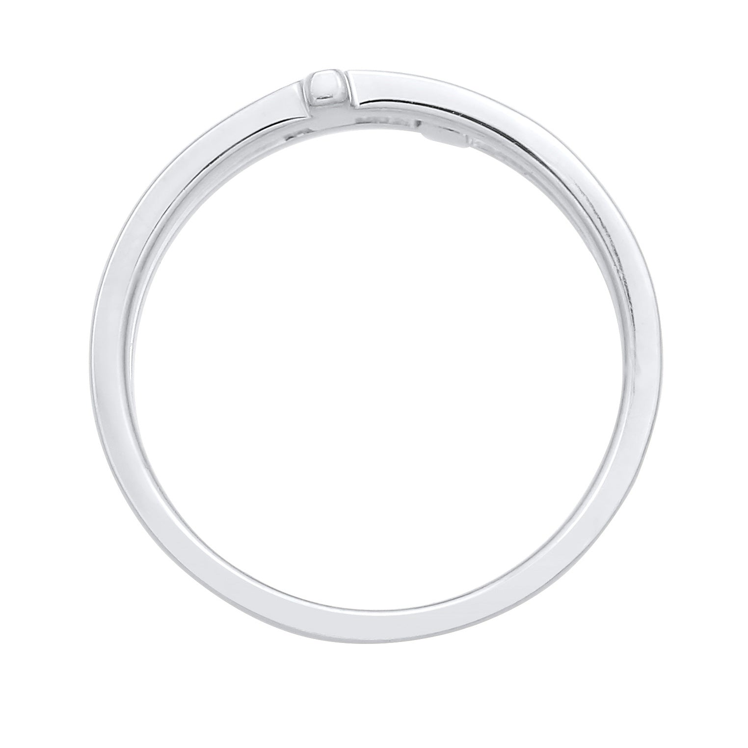 Kuzzoi Ring Kreuz Double Optik Super Sparpreis