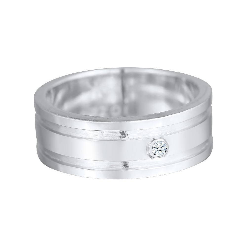 Kuzzoi Bandring Massiv | Diamant (0.03 ct) JETZT KAUFEN
